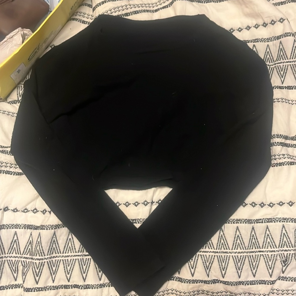forever 21 cropped long sleeve